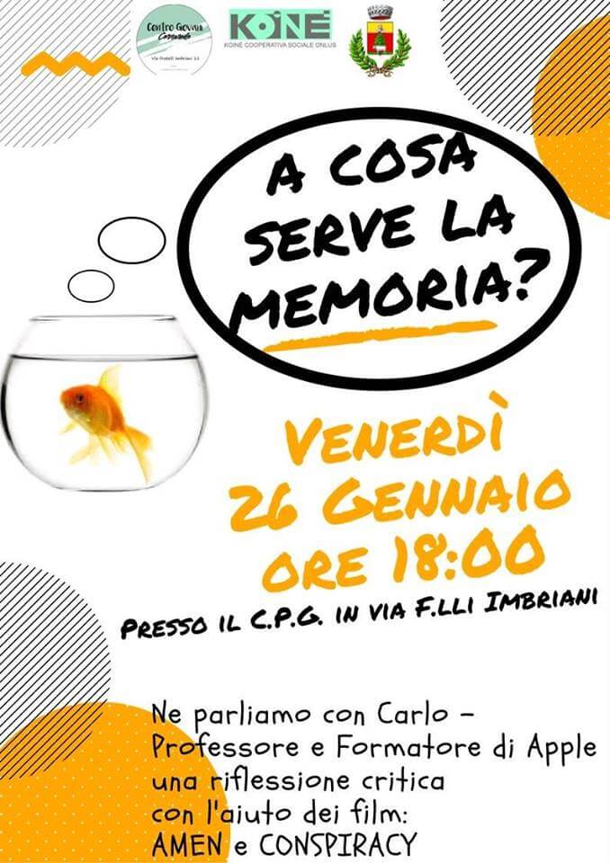 a cosa serve la memoria