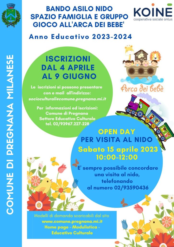 nido pregnana open day